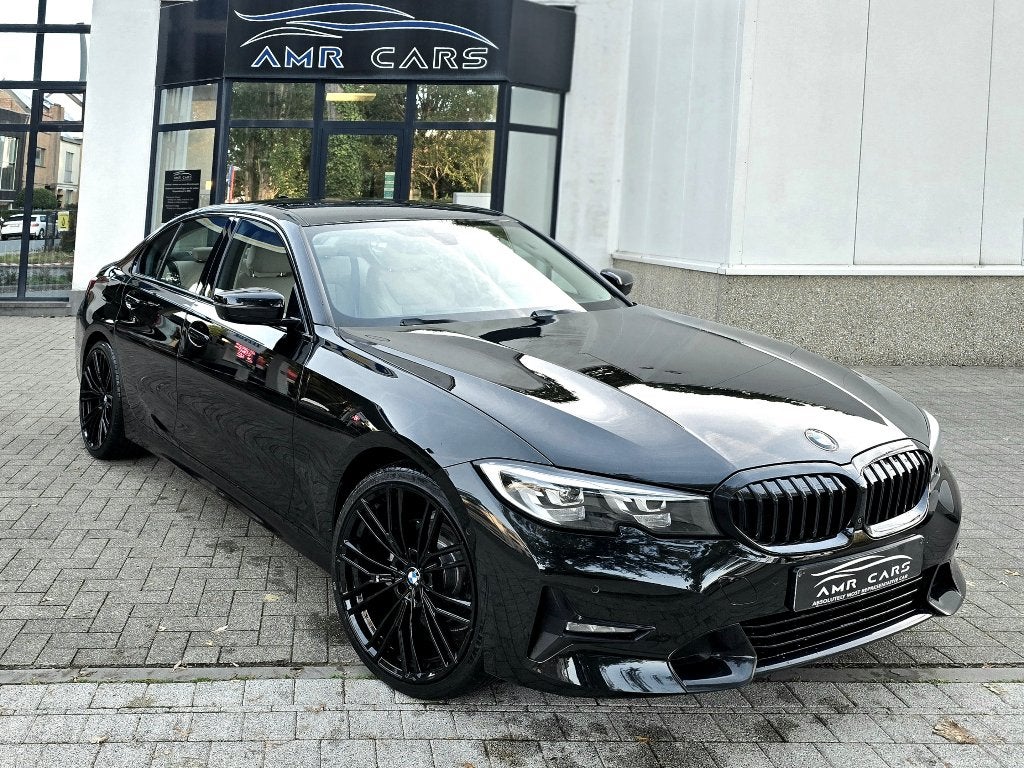 318I Sport Line - 360 Camera-HeadUp Display-Oyster Leder enz, Autos, Cuir, Achat, Entreprise, Garantie prolongée