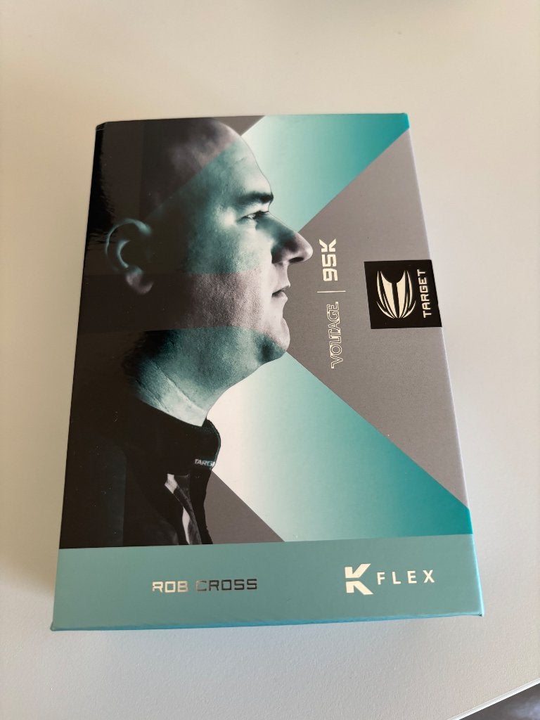 Rob cross target darts 95k 21 gram, Ophalen of Verzenden, Nieuw, Pijlen