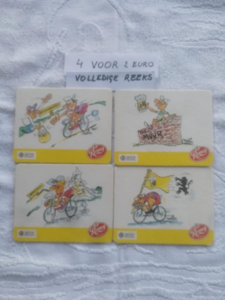 Volledige reeks bierviltjes Romy Pils Decca Cycling Fashion, Verzamelen, Ophalen of Verzenden, Viltje(s)