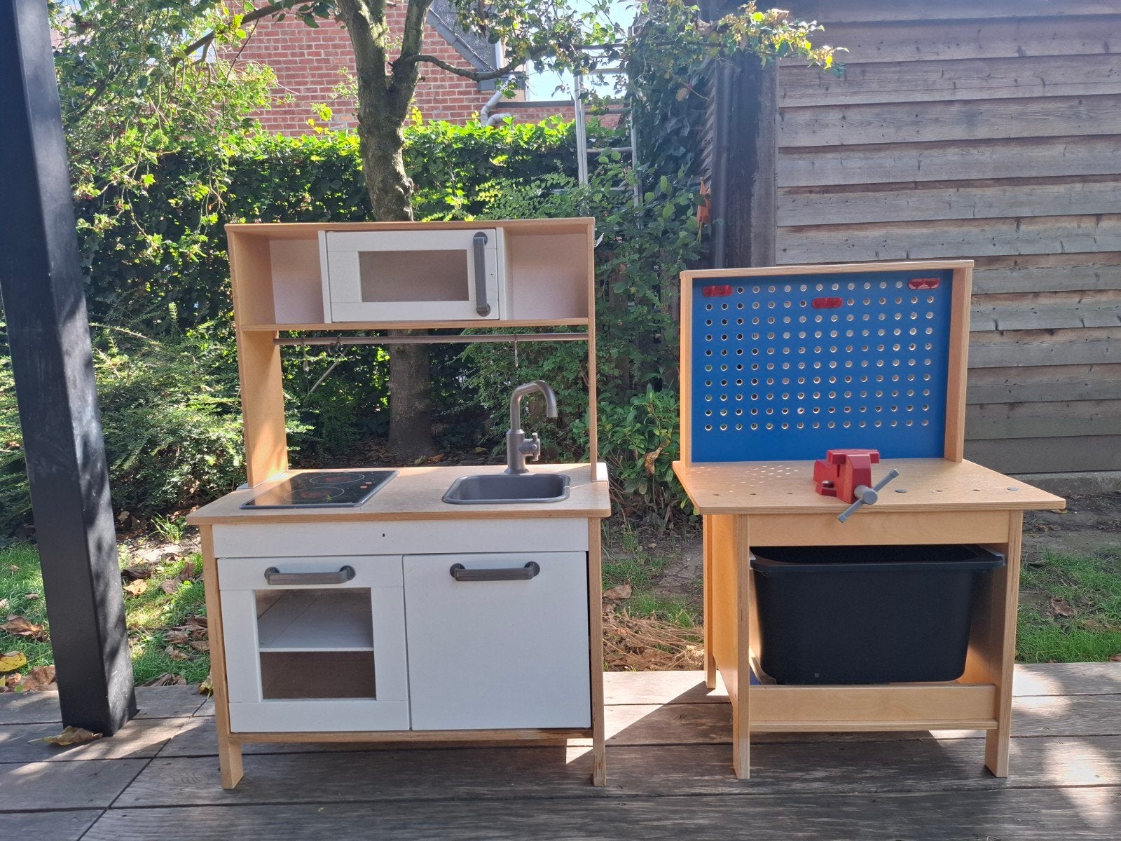 speelkeuken en werkbank ikea, Ophalen, Speelkeuken