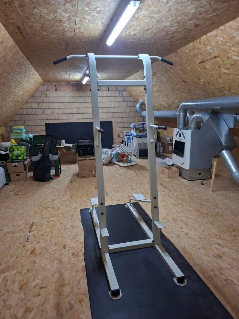 Pullup rek dips squat pullup station, Sport en Fitness, Ophalen