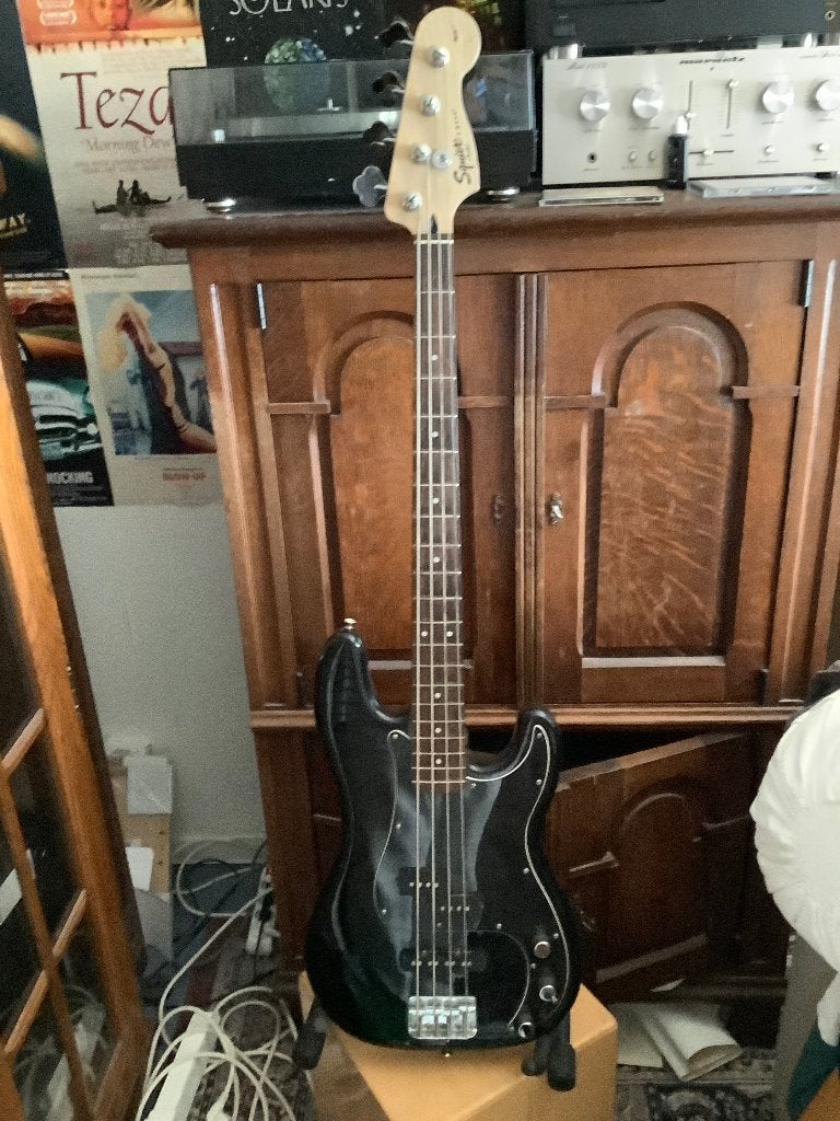 Basse Squier, Enlèvement, Utilisé, Électrique