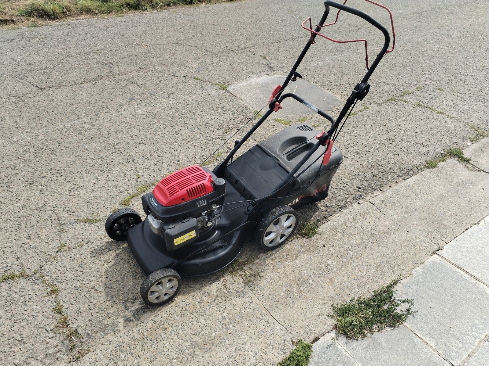 Tondeuse Honda, Jardin & Terrasse, Tondeuses à gazon, Honda, Tondeuses à gazon à essence, Utilisé, Bac de ramassage