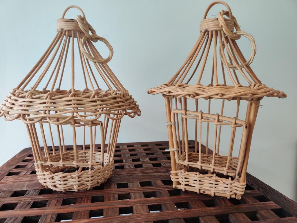 Cages à oiseaux décoratives, ensemble ou séparément, Enlèvement, Neuf
