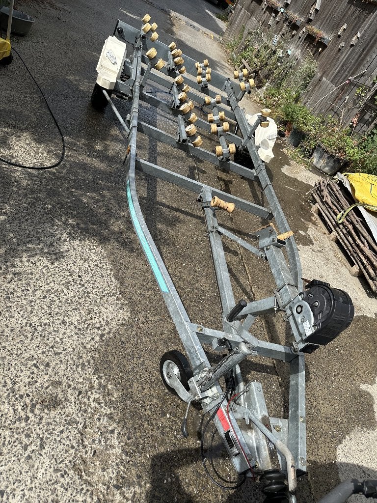 1t1 boottrailer, Ophalen, Minder dan 1500 kg, Sloepentrailer, Minder dan 6 meter