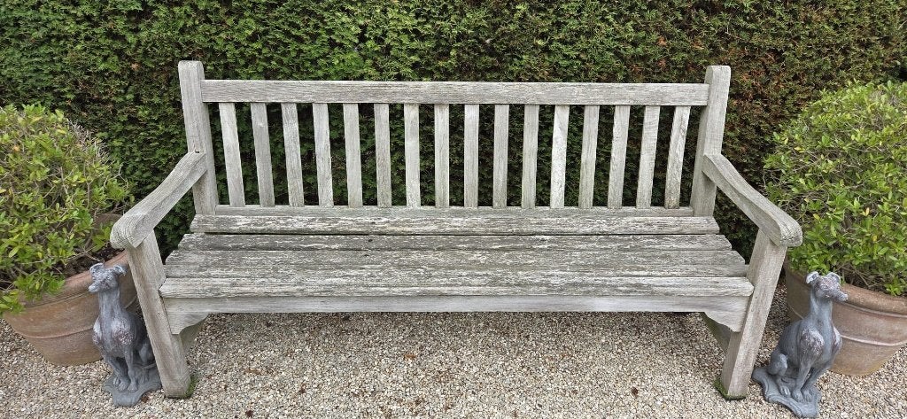bank teak, Tuin en Terras, Ophalen