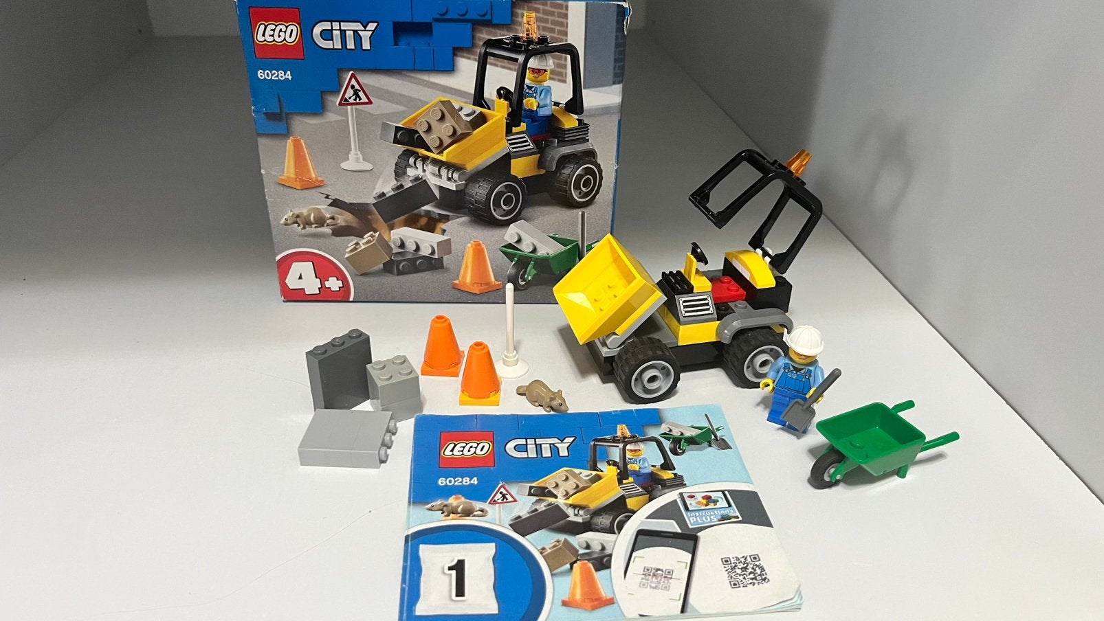 Lego city 60284 - Wegenbouwtruck, City, Lego, Ophalen of Verzenden, Zo goed als nieuw