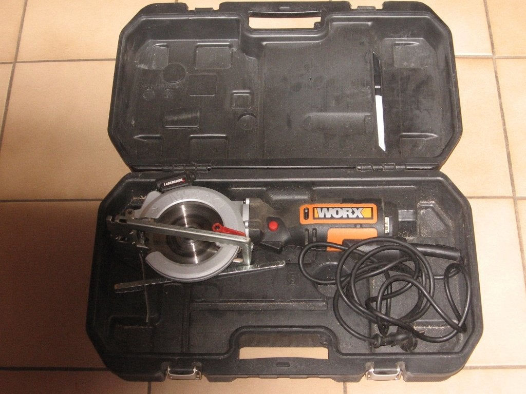 Worx zaagmachine, Bricolage & Construction, Enlèvement, Utilisé