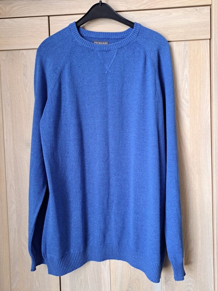 Felblauwe trui voor heren maat L, Kleding | Heren, Truien en Vesten, Zo goed als nieuw, Maat 52/54 (L), Blauw, Ophalen of Verzenden