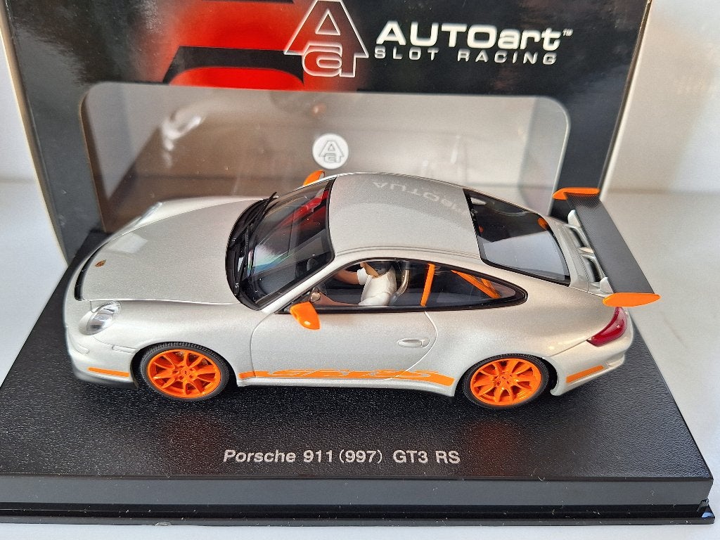AutoArt Porsche Carrera 911 voor en achter Licht TOP DEAL 3e, Overige merken, Racebaan, Verzenden, Nieuw