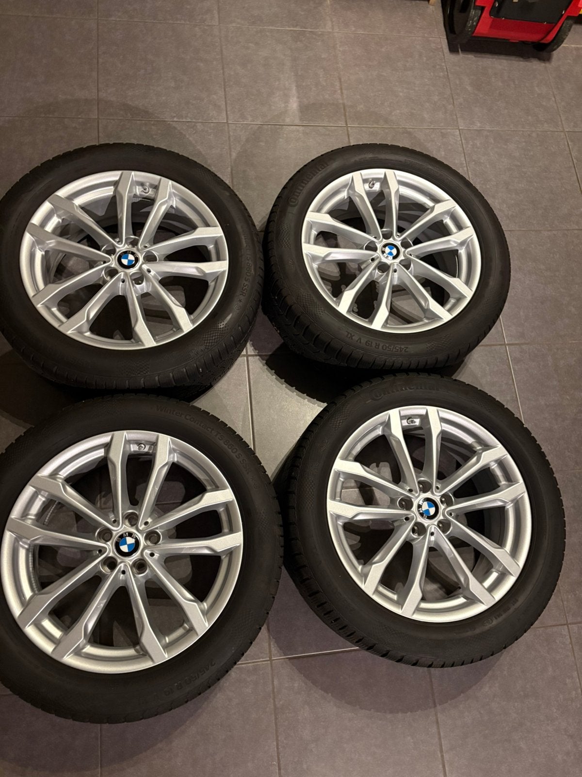 BMW 19" 691 X3 G01 X4 G02 Winterset Conti Runflat + TPMS, Autos : Pièces & Accessoires, Pneus hiver, Pneu(s), 19 pouces, Enlèvement