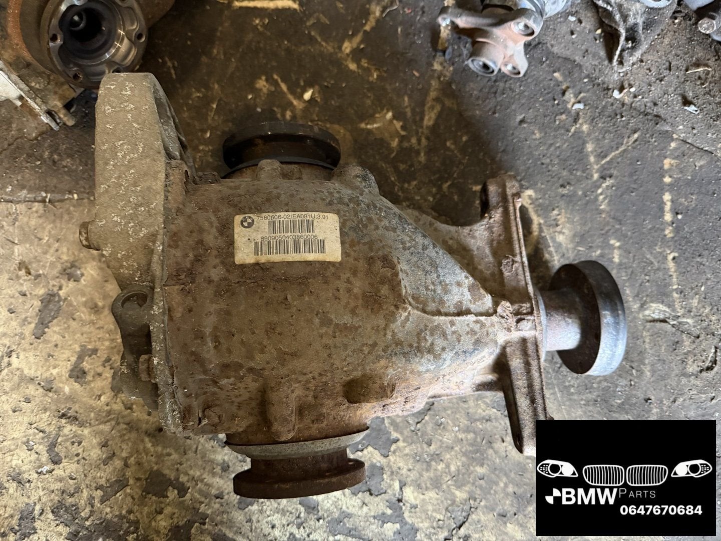 Differentieel achter BMW E60 E61 E63 E64 LCI 3.91 N53, Gebruikt, -, Ophalen of Verzenden, -