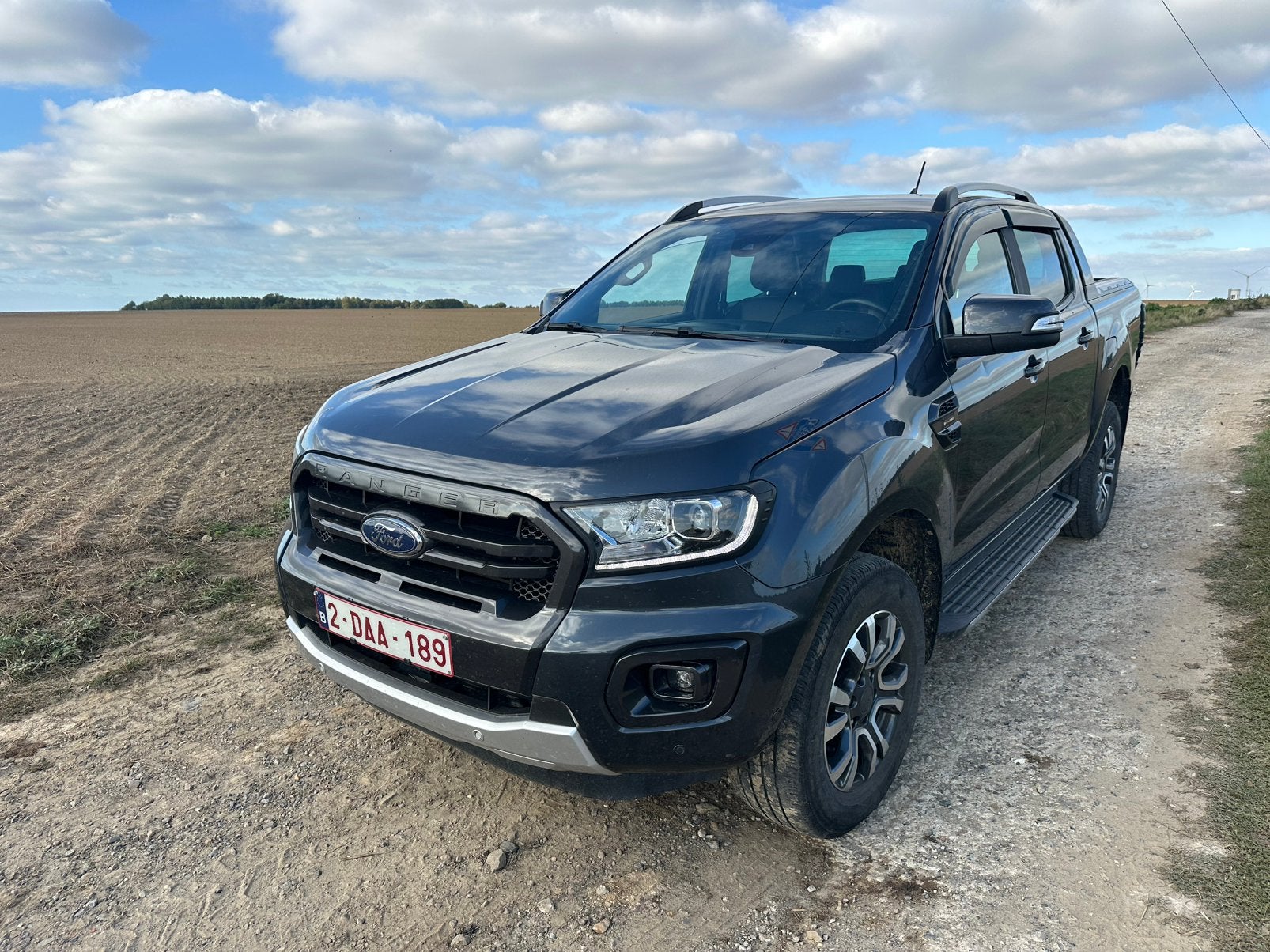 Ford Ranger wildtrack 2023 avec 71.000 km!, Enlèvement, Bleu, Électrique, Ford