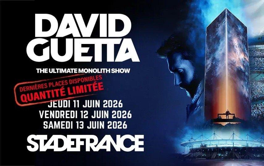 2 p. Concert D GUETTA Carré OR 12/06 - 15% moins cher !!!, Tickets en Kaartjes, Concerten | House, Techno en Trance, Twee personen