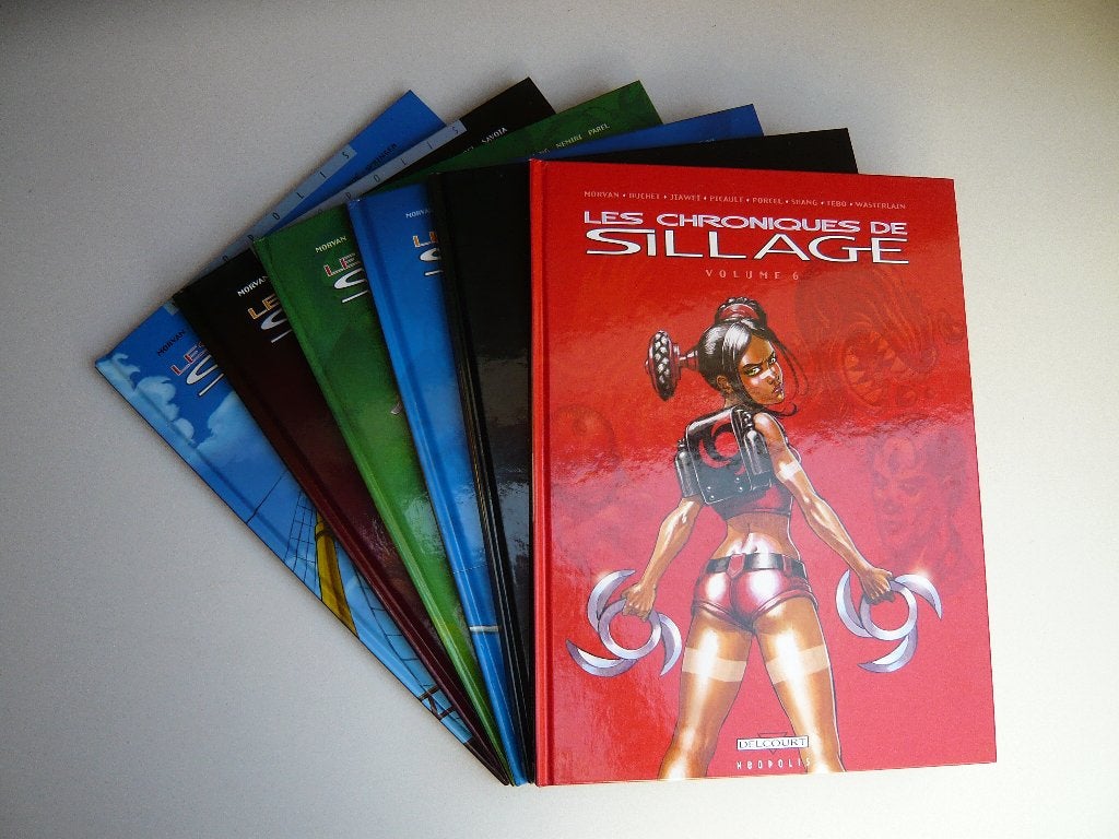 Bd LES CHRONIQUES DE SILLAGE tomes 1 à 6 (EO ttbe), Livres, Enlèvement ou Envoi, MORVAN / BUCHET, Série complète ou Série, Utilisé