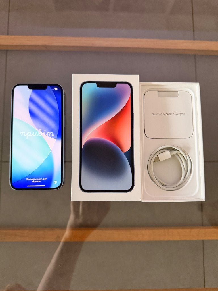 IPHONE 14, Télécoms, Téléphonie mobile | Apple iPhone, Comme neuf, 256 GB, iPhone 14, Bleu, Enlèvement