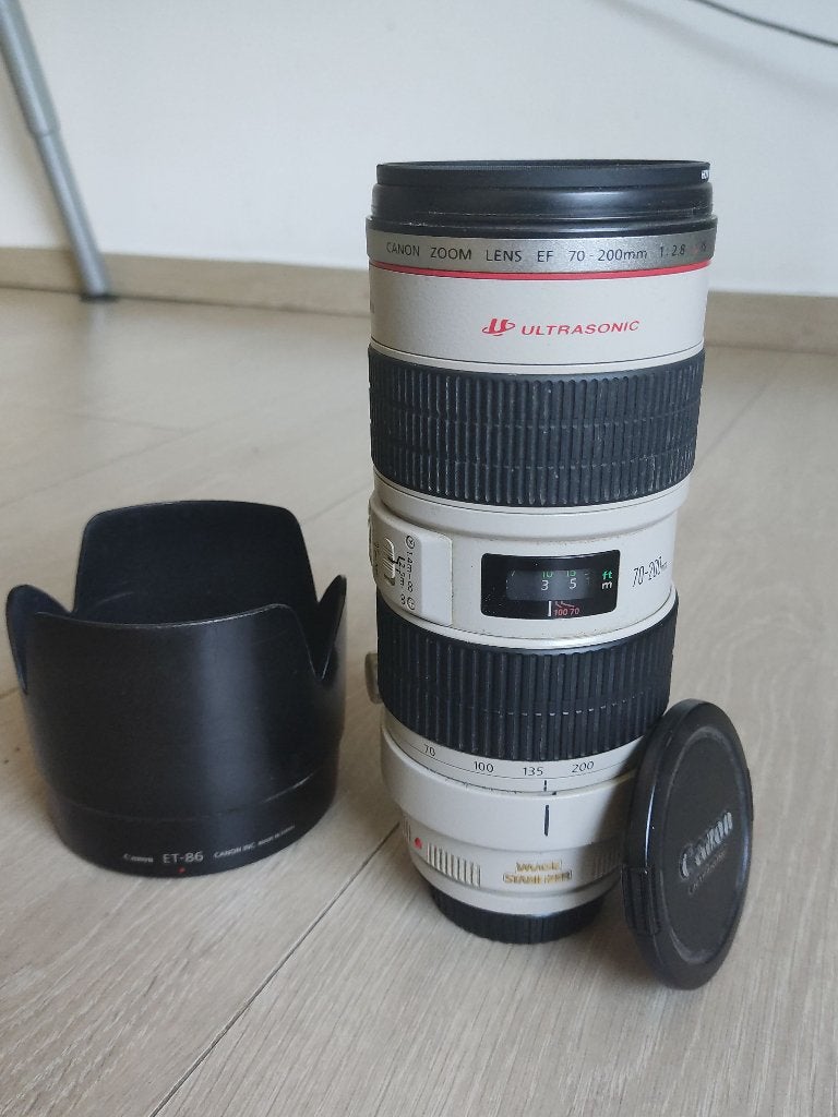 Canon 70-200 2.8 L IS USM EF Mark I, Enlèvement, Utilisé, Téléobjectif, Zoom