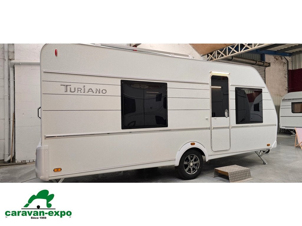 TABBERT TURIANO 495 HTD/F, Caravanes & Camping, Caravanes, Entreprise, jusqu'à 4, 1250 - 1500 kg, Tabbert, 5 à 6 mètres