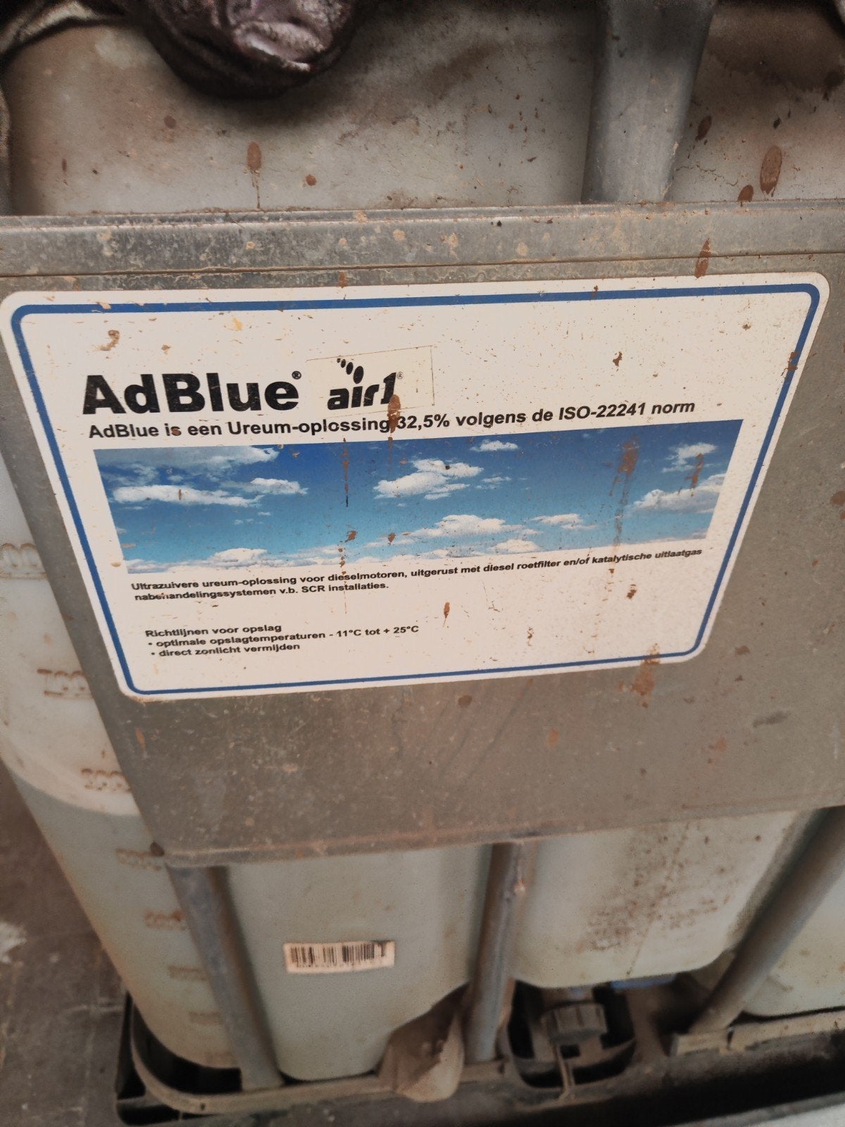 Dbou-tank met elektrische pomp blijft 500 liter, Ophalen