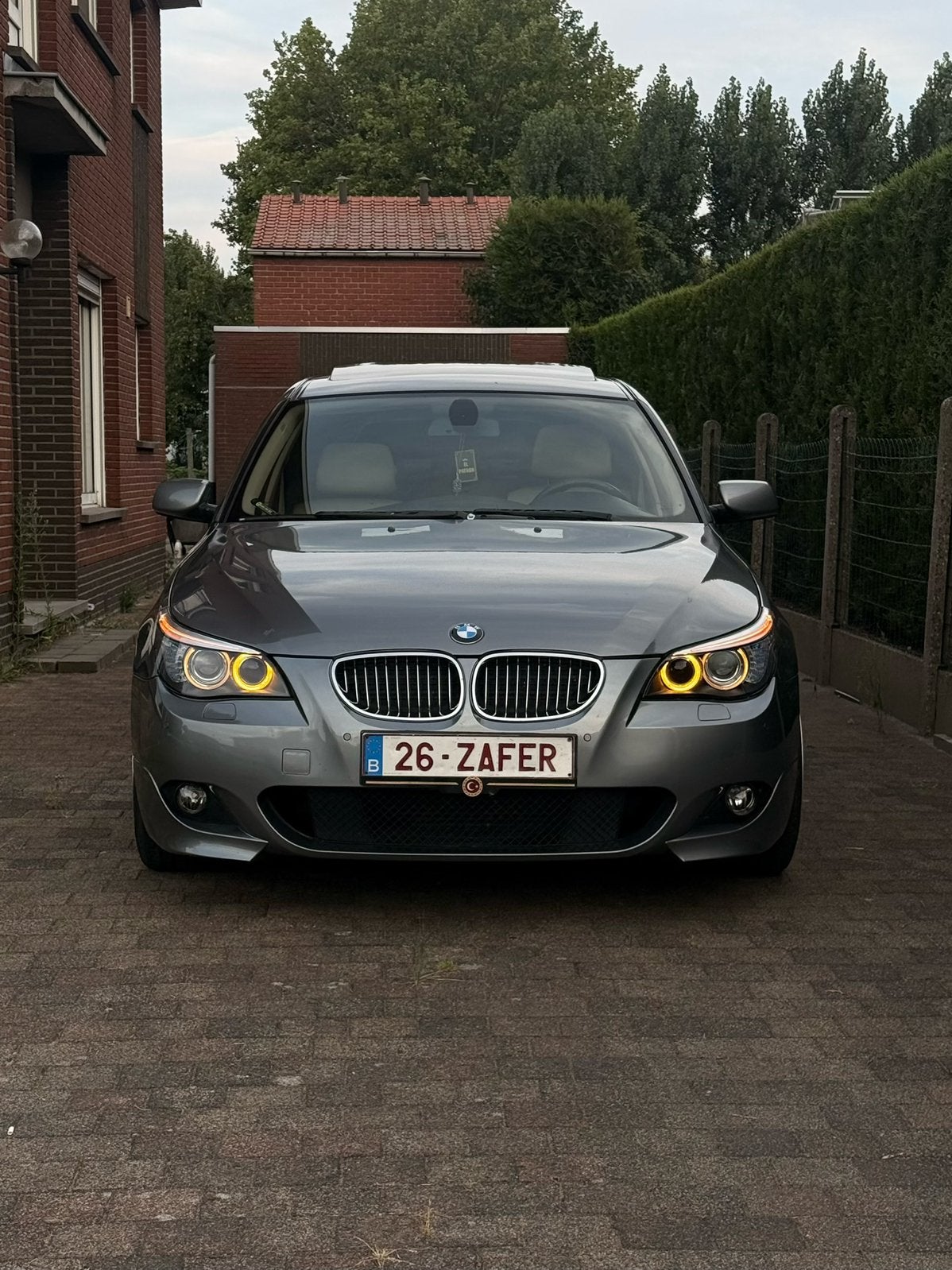 Bmw e60 520d full m euro 5, Automaat, Euro 5, Achterwielaandrijving, 1995 cc