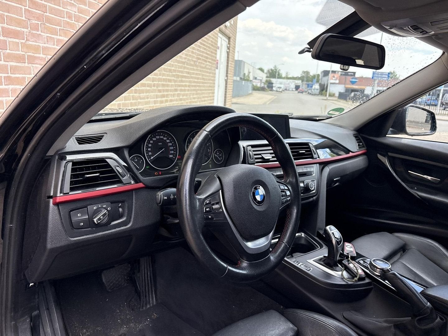 BMW 328 3-serie Touring 328i High Executive Automaat | Leder, Auto's, Automaat, Zwart, Break, 3 Reeks
