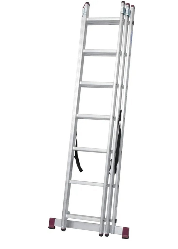 Multifunctionele ladder, Ophalen, Zo goed als nieuw, Ladder, 4 meter of meer
