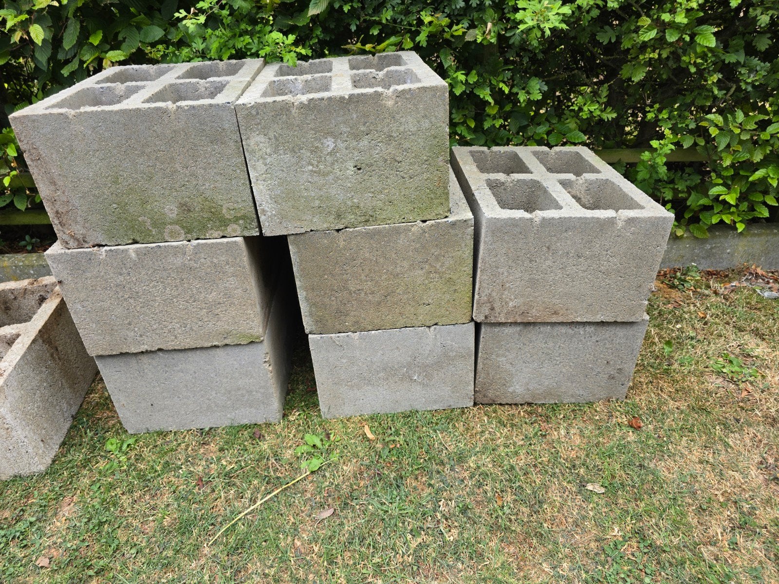 Coeck grof betonblok Hol Standard - Grijs, Doe-het-zelf en Bouw, Ophalen, Nieuw, Beton