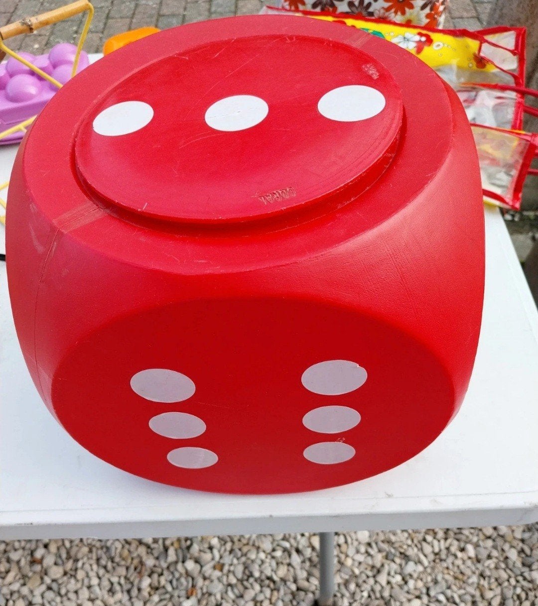 Vintage baril lessive cube, Enlèvement