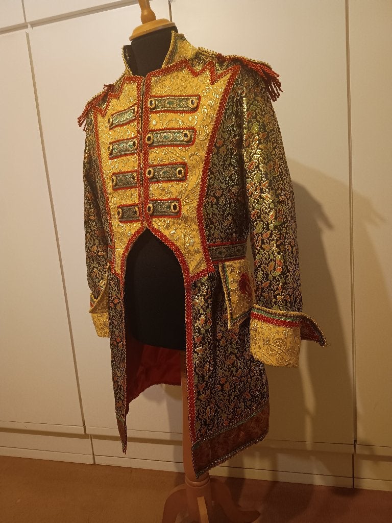 Carnavalsjas markies lakei artiest theater festival cosplay, Ophalen of Verzenden, Nieuw, Maat 52/54 (L), Kleding