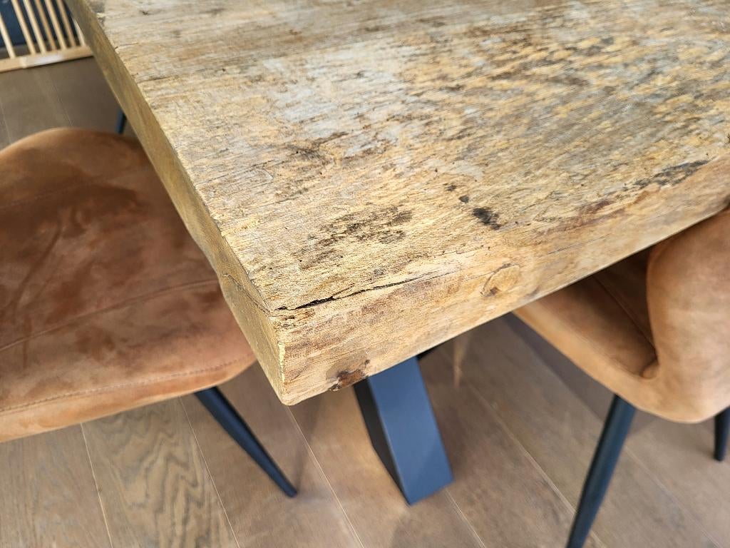 Tafel, Ophalen, Kasteel heavy, Eikenhout, 200 cm of meer