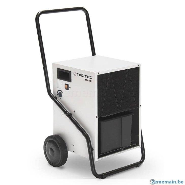 Déshumidificateur professionnel Trotec TTK 170 S en location, Bricolage & Construction, Enlèvement, Utilisé, Extracteur