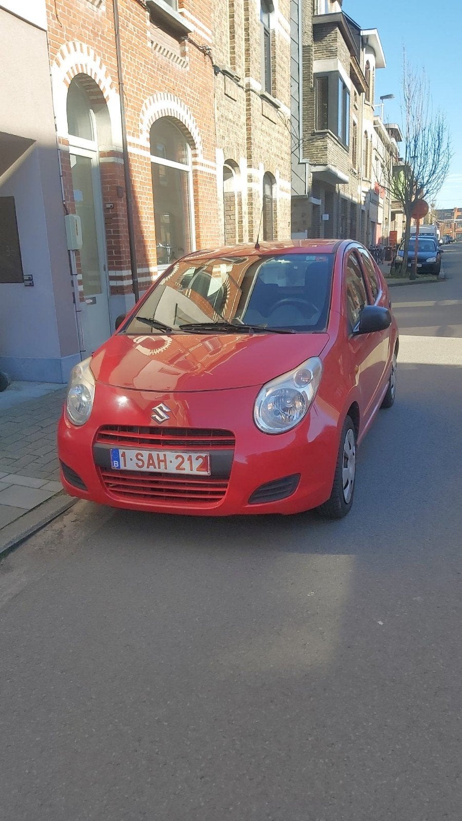 Suzuki Alto rouge 2ieme propriétaire!, Auto's, Suzuki, Particulier, Alto, LPG, Euro 5, Stadsauto, 5 deurs, Handgeschakeld, Rood