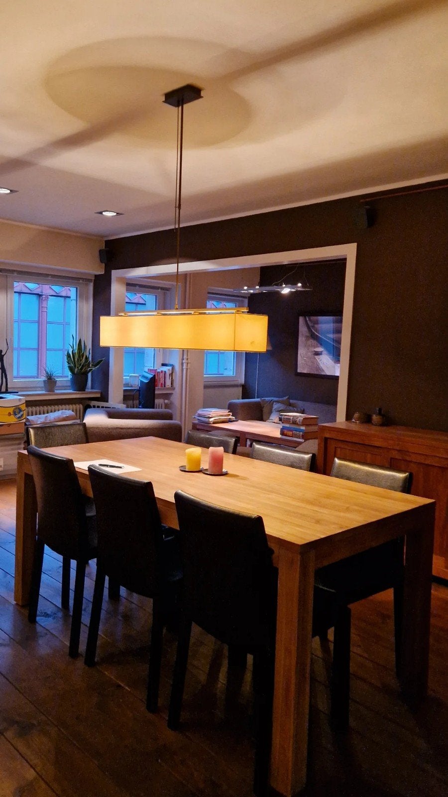 Plafondlamp, mooi model en zelfstandig dimbaar, Huis en Inrichting, Lampen | Hanglampen, Ophalen