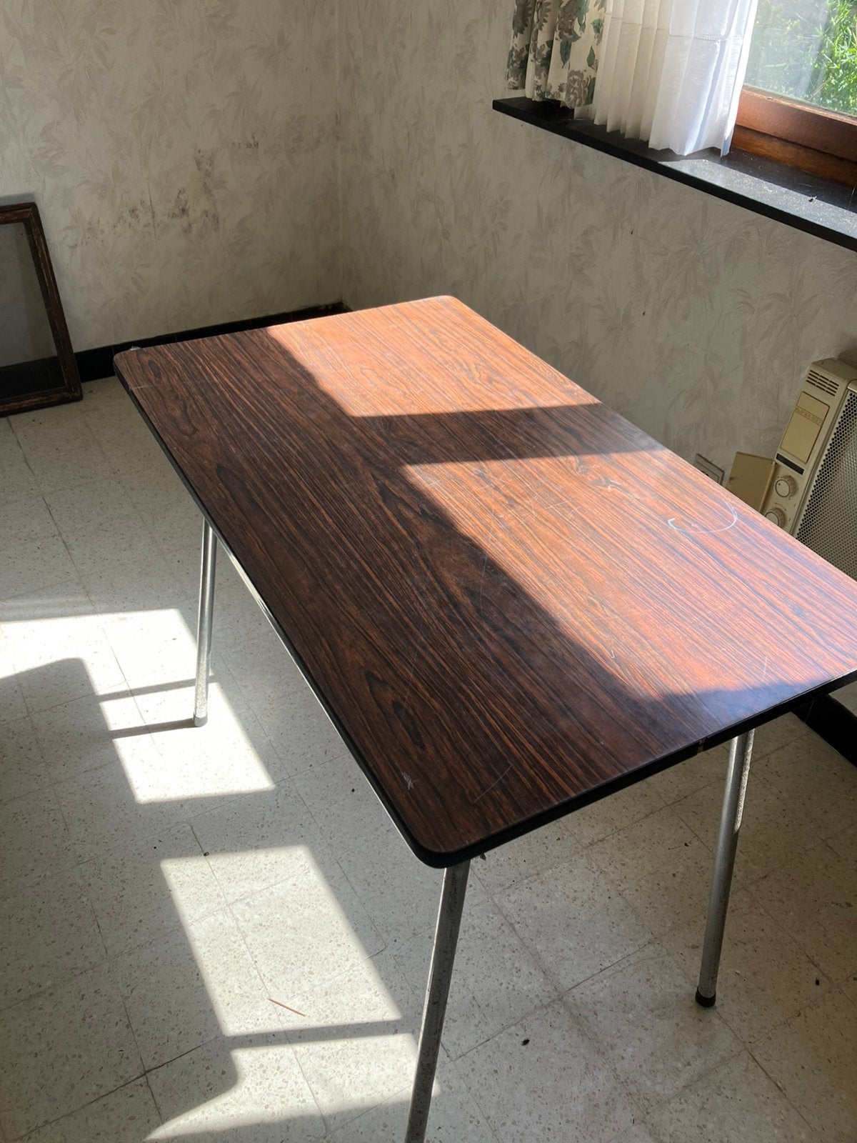 Formica tafel bruin, Huis en Inrichting, Ophalen