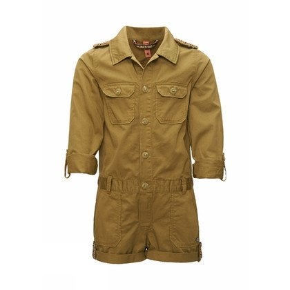 CKS Playsuit - Kaki 12j., Kinderen en Baby's, Kinderkleding | Maat 152, Ophalen, Overige typen, Meisje, Cks