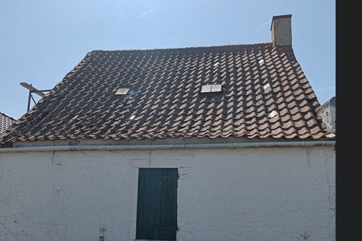 Oude Boomse dakpannen, Ophalen, Gebruikt, Steen of Klei, 15 m² of meer