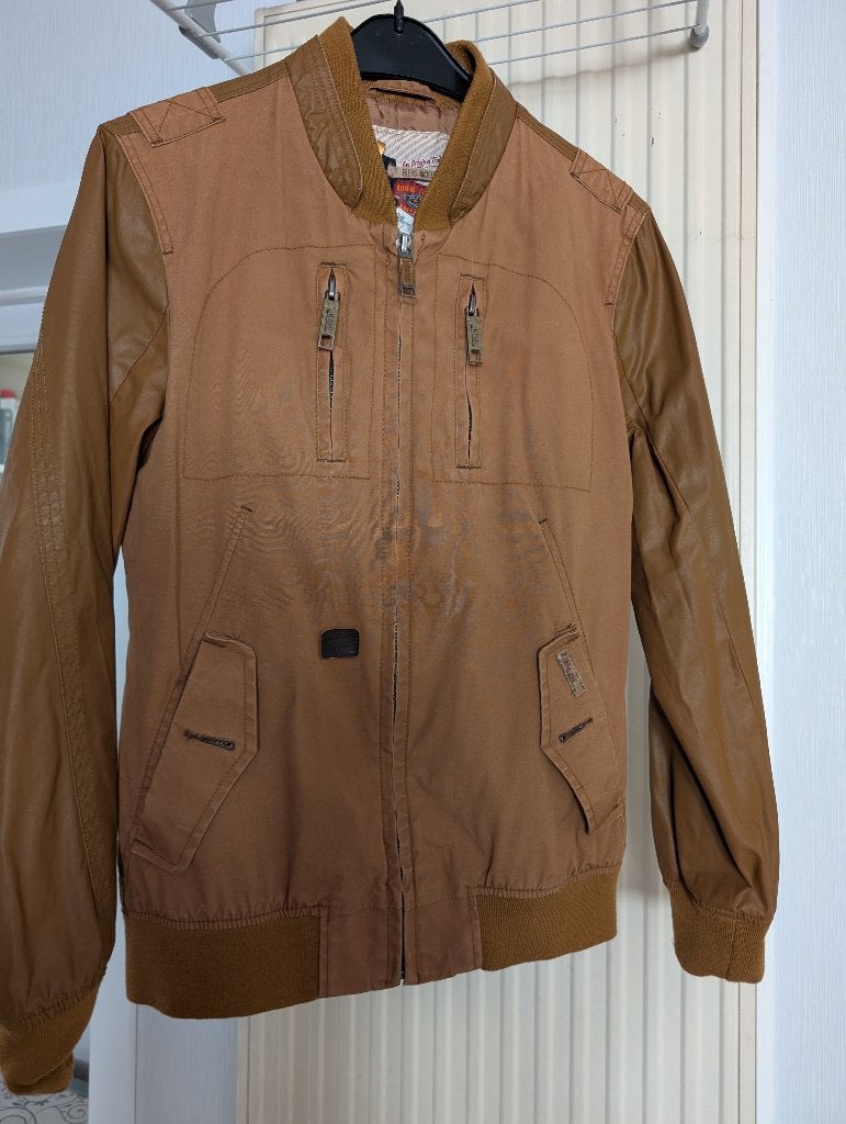 Jassen, Kleding | Heren, Ophalen, Zo goed als nieuw, Maat 48/50 (M), Bruin