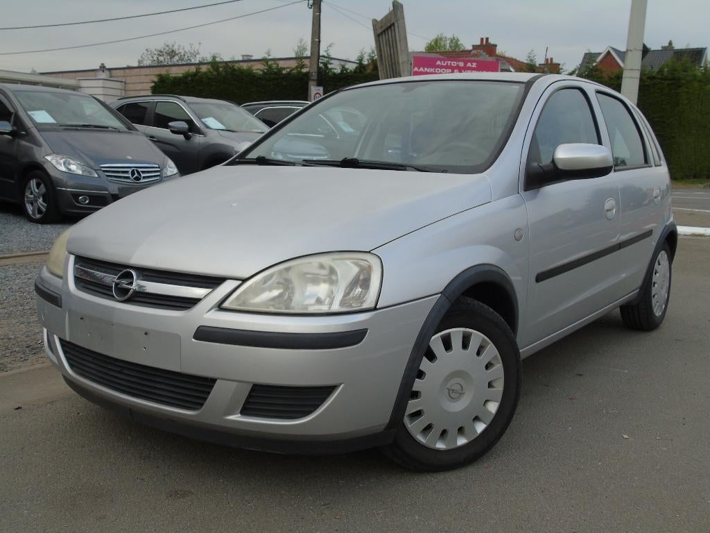 Opel Corsa 1.2i Benzine *06/2005 *1e Eigenaar *Weinig Kms, Auto's, Stof, 139 g/km, Zwart, https://public.car-pass.be/vhr/72c30268-efff-4542-953b-0b036570f667