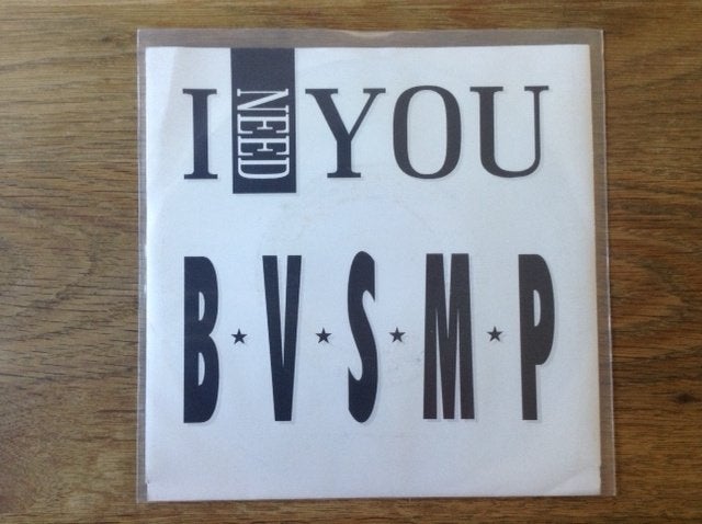 single b.v.s.m.p., CD & DVD, Vinyles Singles, Enlèvement ou Envoi, Hip-hop et Rap, Housse de protection extérieure, 7 inch