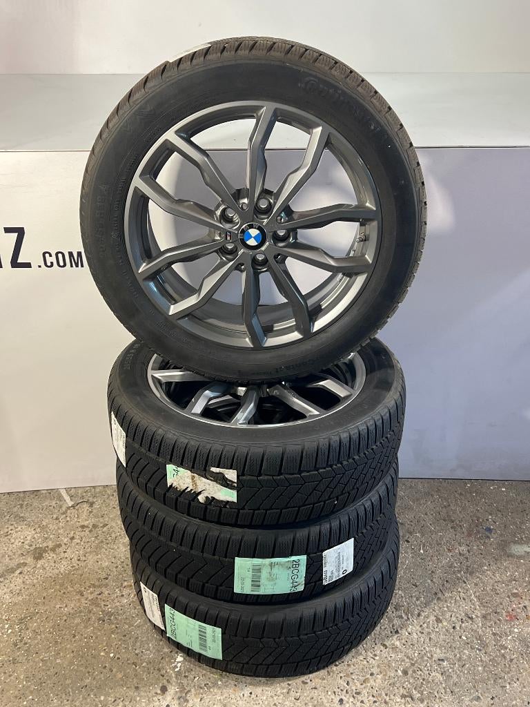 Jantes BMW Type M + pneus hiver, Autos : Pièces & Accessoires, Pneus et Jantes, Pneus hiver, Véhicule de tourisme, 205 mm