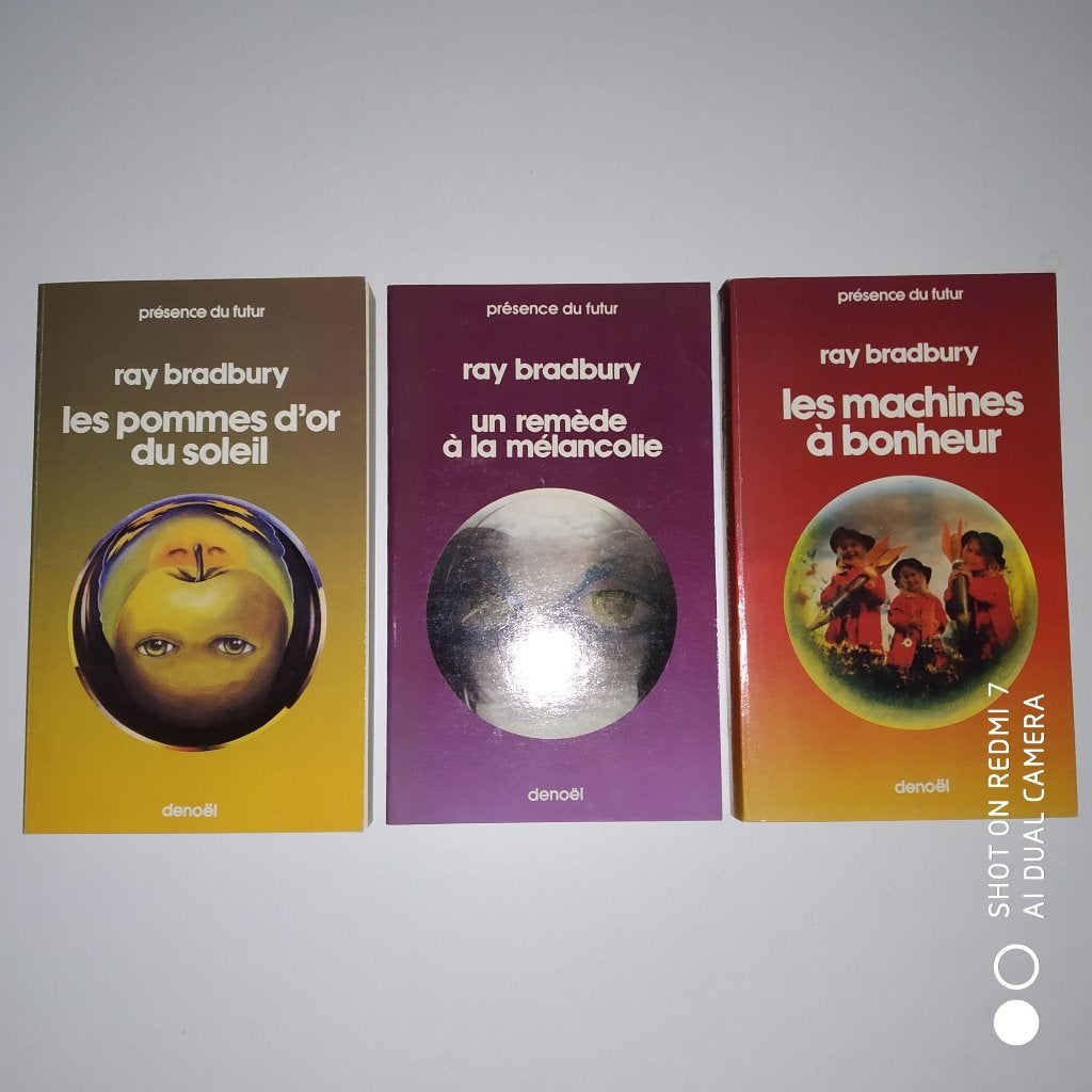 Ray Bradbury lot de 3 (1956, 1961, 1965)., Boeken, Ophalen of Verzenden, Nieuw, Ray Bradbury