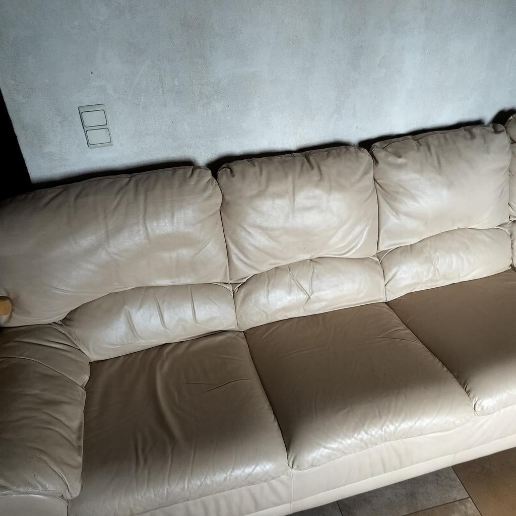 10 pers hoek Salon beige, Huis en Inrichting, Ophalen