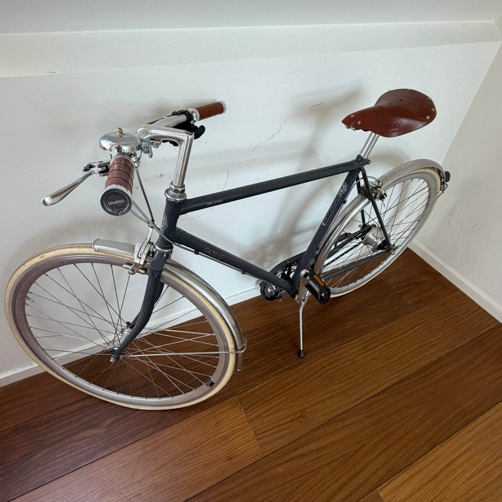 Gazelle Van Stael 54 cm – Brooks – zo goed als nieuw, Enlèvement, Comme neuf, Gazelle