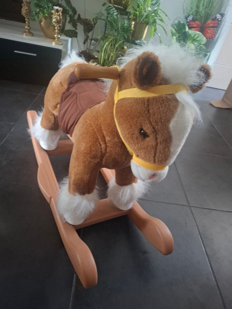 Hobbelpaard met geluid, Ophalen, Gebruikt