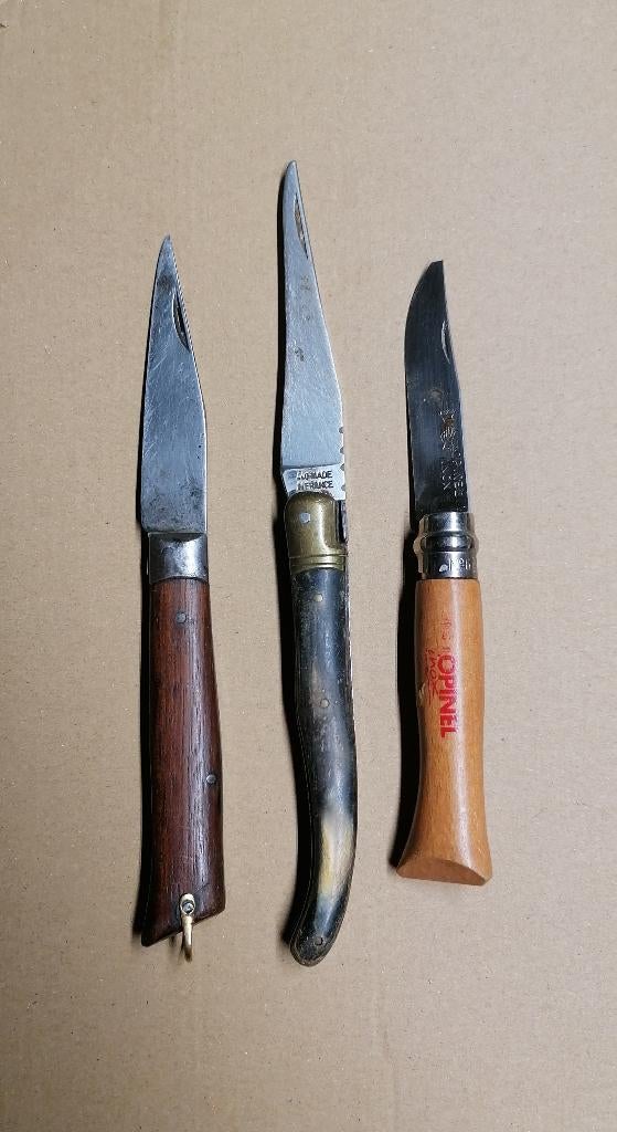Laguiole opinel alpin, Envoi, Utilisé, Couverts en vrac