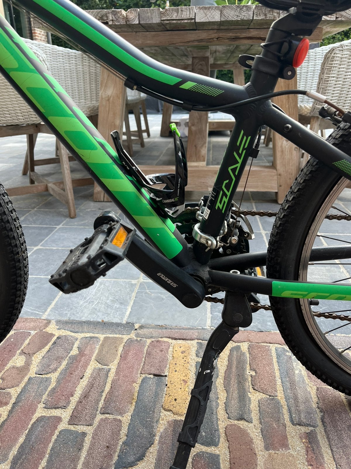 Kinderfiets mountainbike, Fietsen en Brommers, Fietsen | Mountainbikes en ATB, Ophalen, Zo goed als nieuw