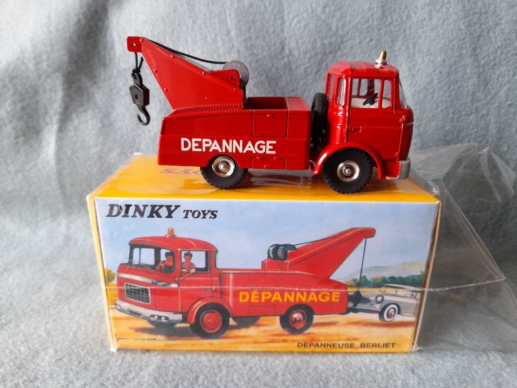 Dinky Atlas _ Berliet Takelwagen _ ref. 589., Ophalen of Verzenden, Zo goed als nieuw, Auto, Dinky Toys