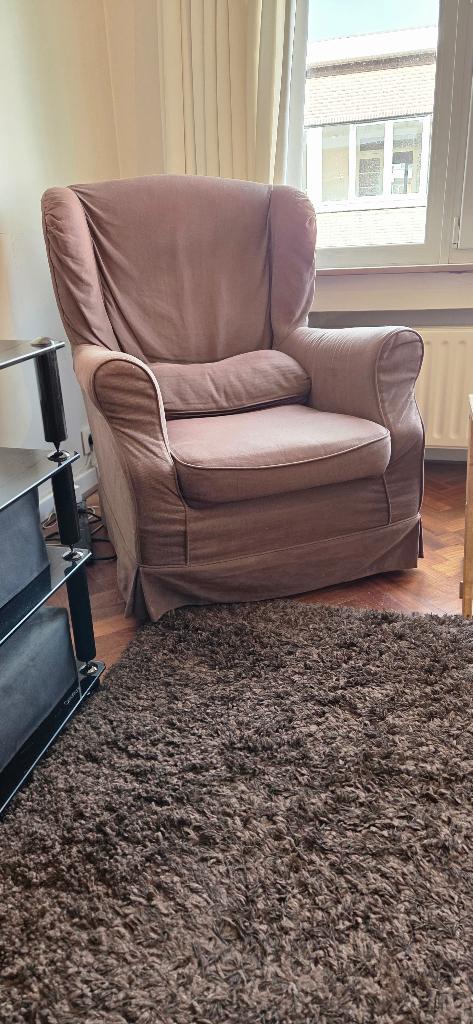 Landelijke fauteuil, Huis en Inrichting, Fauteuils, Ophalen, Gebruikt, 75 tot 100 cm, Landelijk