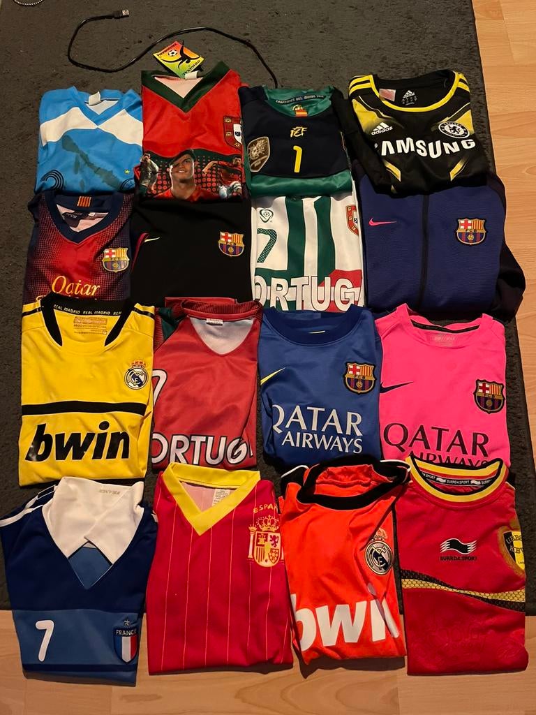 Retro voetbalshirts, Ophalen of Verzenden, Zo goed als nieuw