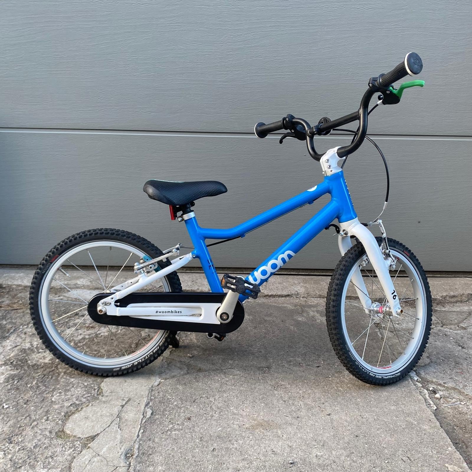 woom 3 in zeer goede staat 16inch, Ophalen, 16 tot 20 inch, Velgrem, Zo goed als nieuw